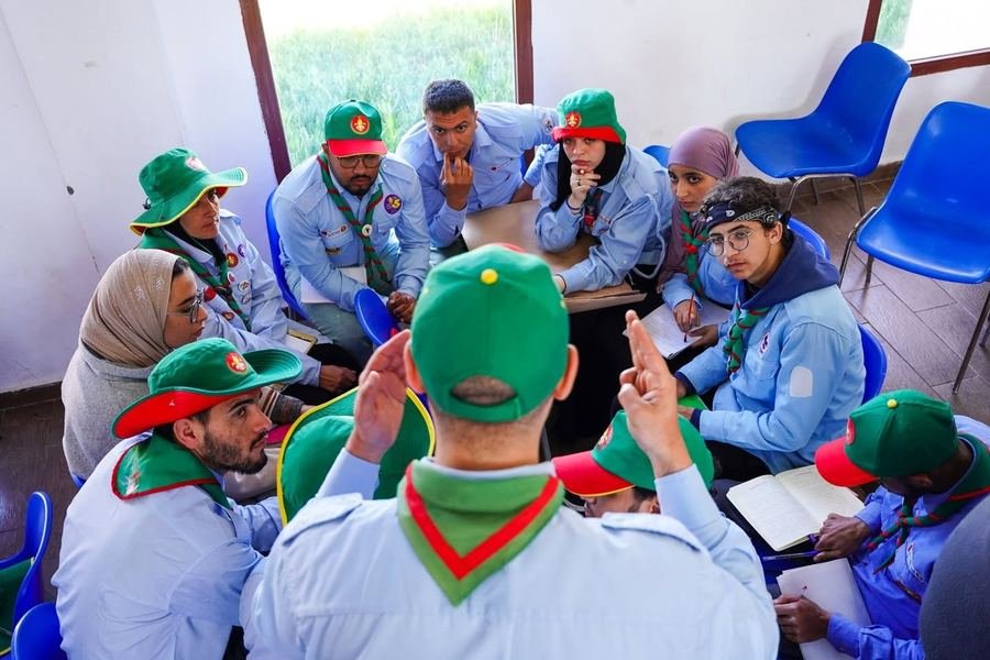 ورشة جماعية — عمل في مجموعات