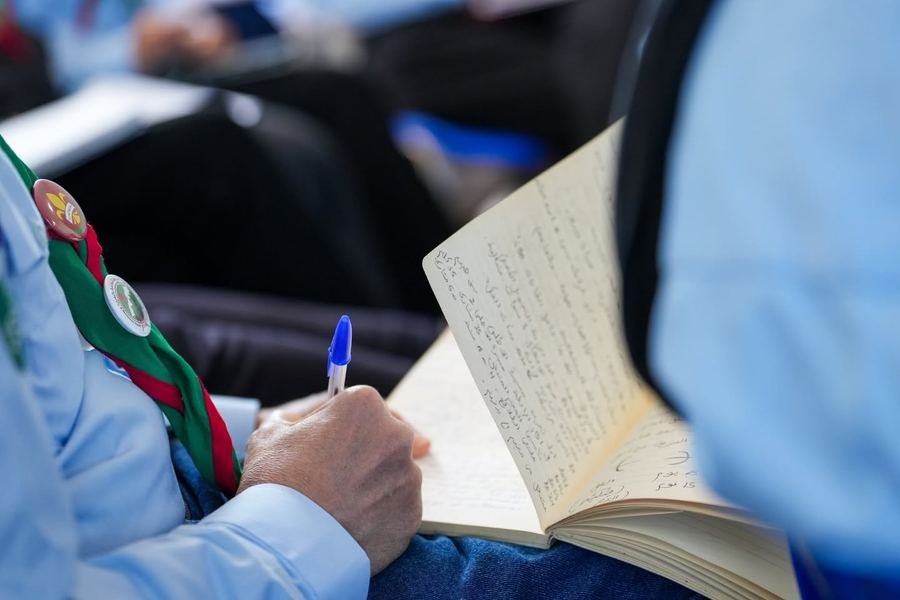 تدوين الملاحظات خلال التكوين